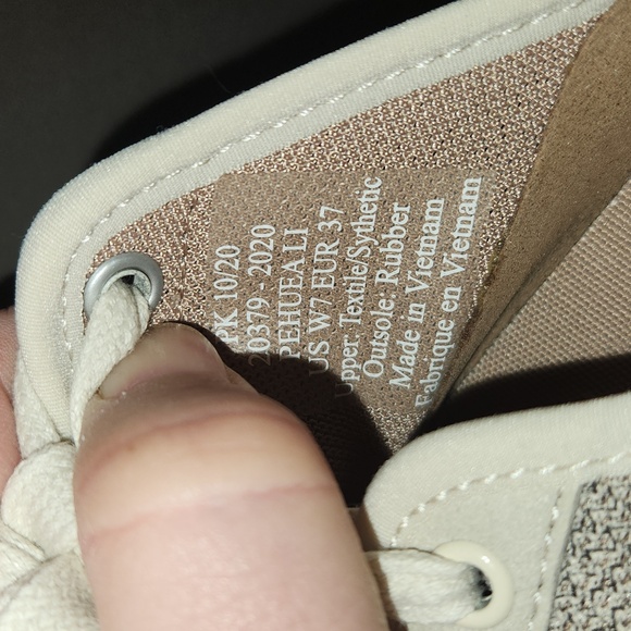 Olukai Pehuea Li Sneakers Womens Size 7 Lace Up Drop-in Heel Breathable Mesh - Picture 11 of 12